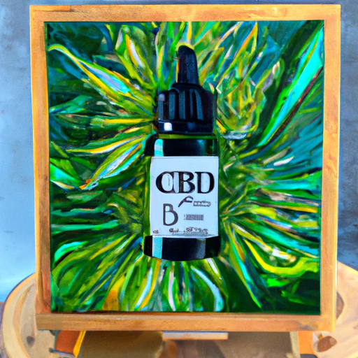 CBD oil painting, award winning